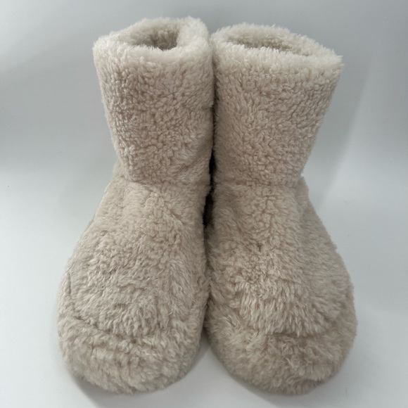 Clergerie Paris Aidanf Faux Fur Fuzzy Shearling Platform Booties In Blanc White - Picture 3 of 11